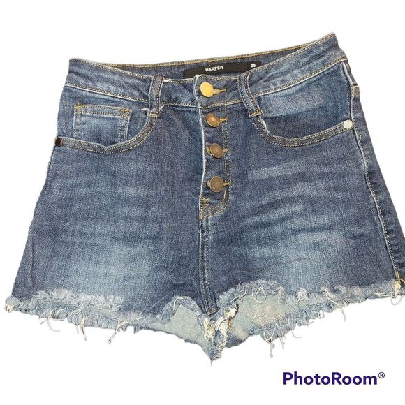 Harper shorts button up size 25 - Picture 1 of 3